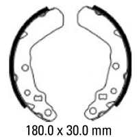 Ferodo Brake Shoe Set - FSB929 Product thumb image 1