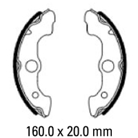 Ferodo Brake Shoe Set - FSB931 Product thumb image 1