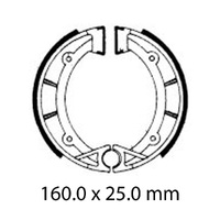 Ferodo Brake Shoe Set - FSB961