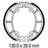 Ferodo Brake Shoe Set - FSB964 Product thumb image 1