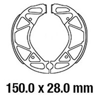 Ferodo Brake Shoe Set - FSB967 Product thumb image 1