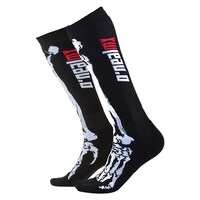 Oneal 25 PRO MX Socks Xray - BLK/WHT Product thumb image 1