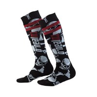 Oneal 25 PRO MX Socks - Crossbones BLK/WHT