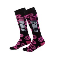 Oneal 25 PRO MX Youth Socks - Xoxox BLK/PNK Product thumb image 1