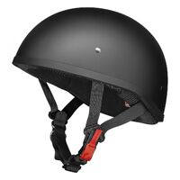 M2R Rebel Shorty Helmet - Matte Black Product thumb image 1