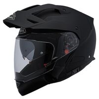 SMK Hybrid Evo Helmet - MA200 - Matte Black Product thumb image 1