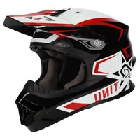 M2R Exo Helmet - Unit Protech PC-1 - Red/White