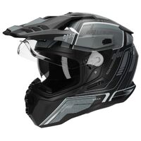 M2R Hybrid Helmet - Trooper PC-5F - Grey/Black