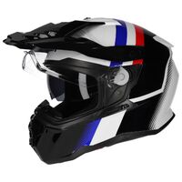 M2R Hybrid Helmet - Fade PC-2 - Black/White