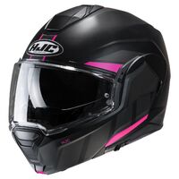 HJC i100 Helmet - Beis MC8SF - Black/Pink Product thumb image 1