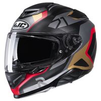 HJC RPHA 71 Helmet - Hapel MC-1SF - Black/Red