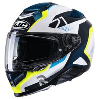 HJC RPHA 71 Helmet - Hapel MC-3H - White/Yellow