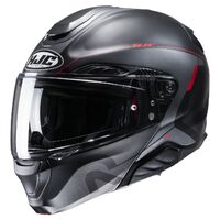 HJC RHPA 91 Helmet - Combust MC-1SF - Black/Red Product thumb image 1