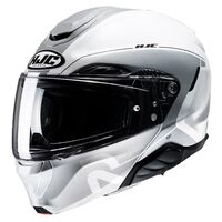 HJC RHPA 91 Helmet - Combust MC-10 - White/Grey Product thumb image 1