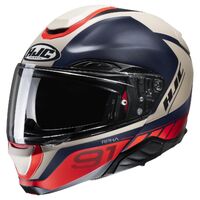 HJC RHPA 91 Helmet - Raphino MC-1SF - Black/Red