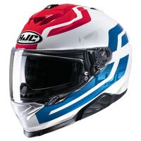 HJC i71 Helmet - Enta MC-21 - White/Blue