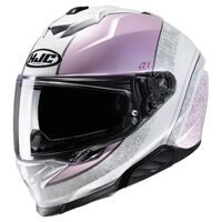 HJC i71 Helmet - Sera MC-8 - White/Pink