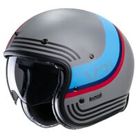 HJC V31 Helmet - Byron MC-21SF - Grey/Blue