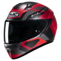 HJC C10 Helmet - Tins MC-1SF - Black/Red