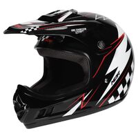 M2R MX2 Junior Helmet - Lightning PC-1 - Red/White/Black Product thumb image 1