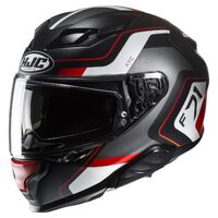 HJC F71 Helmet - Arcan MC-1SF - Black/Red