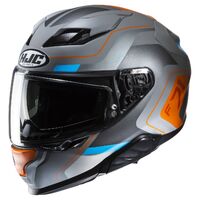 HJC F71 Helmet - Arcan MC-27SF - Grey/Orange