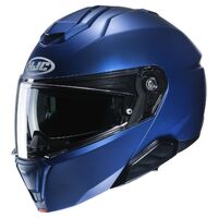 HJC i91 Helmet - Semi-Flat Metallic Blue