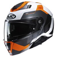 HJC i91 Helmet - Carst MC-7 - Black/Orange