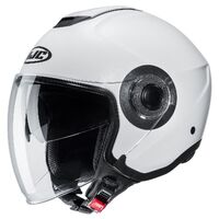 HJC i40N Helmet - Semi-Flat Pearl White