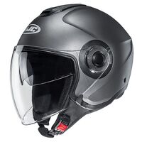 HJC i40N Helmet - Semi-Flat Titanium