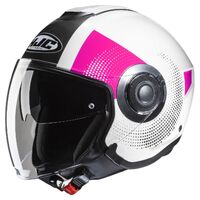 HJC i40N Helmet - Pyle MC-3HSF- White/Pink Product thumb image 1