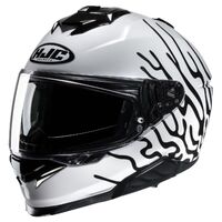 HJC i71 Helmet - Celos MC-3H - White/Black Product thumb image 1