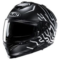 HJC i71 Helmet - Celos MC-5SF - Black/White Product thumb image 1