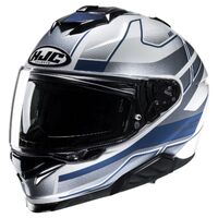 HJC i71 Helmet - Iorix MC-2 - White/Blue Product thumb image 1