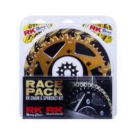 PRO Pack - RK Chain & Sprocket KIT GOLD+GOLD 13/49 RM-Z250 13-23 Product thumb image 1