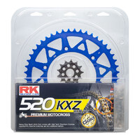 Lite Pack - RK Chain & Sprocket KIT Blue 13/51 YZ250F 01-23