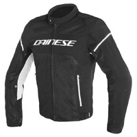 Dainese Air Frame D1 Tex Jacket - 46 - Black/White Product thumb image 1