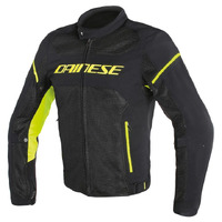 Dainese Air Frame D1 Tex Jacket - 46 - Black/Fluoro Yellow Product thumb image 1