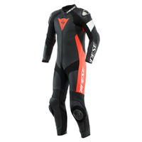 Dainese Tosa 1 Piece Racing Suit - Perforated - Black/Red/White