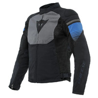 Dainese Air Fast Tex Jacket - 48 - Black/Grey/Racing Blue Product thumb image 1