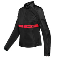 Dainese Ribelle Air Tex Jacket - Ladies - Black/Lava Red