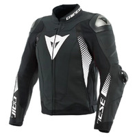 Dainese Super Speed 4 Leather Jacket - Mens - Black/White