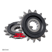 RK Front Sprocket - Steel W/-RUBBER Cush 15T 525P