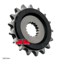 RK Front Sprocket - Steel W/-RUBBER Cush 18T 530P