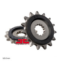 RK Front Sprocket - Steel W/-RUBBER Cush 15T 525P