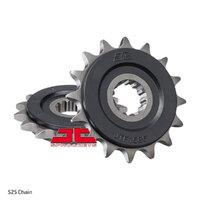 RK Front Sprocket - Steel W/-RUBBER Cush 16T 525P Product thumb image 1