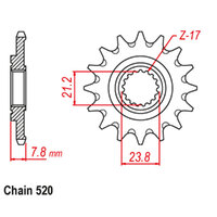 RK Front Sprocket - Steel 13T #520