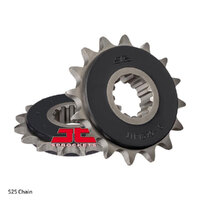 RK Front Sprocket - Steel W/-RUBBER Cush  16T 525P