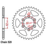 RK Rear Sprocket - Steel 40T 520P D/D