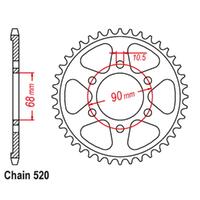 Rear Sprocket - Steel 36T 520P Product thumb image 1